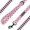 Frenchie Comfort Leash - Pink Bad To The Bone 1 Frenchie Comfort Leash - Pink Bad To The Bone -Bandana Buddy Shop Frenchie Bulldog Comfort Leash Bad to the Bone Pink 982679a5 1b89 4bac ad10 99abd5340484