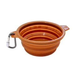 Frenchie Travel Bowl 33 Frenchie Travel Bowl -Bandana Buddy Shop Frenchie Bulldog frenchie best travel bowl pop up collapsible dog food treat accessories convenient red pink white brown black Travel Bowls 002