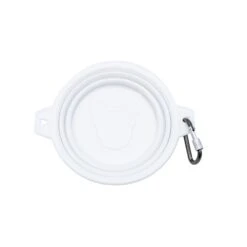 Frenchie Travel Bowl 26 Frenchie Travel Bowl -Bandana Buddy Shop Frenchie Bulldog frenchie best travel bowl pop up collapsible dog food treat accessories convenient red pink white brown black Travel Bowls 006