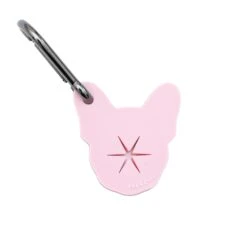 Frenchie Waste Holder -Bandana Buddy Shop Frenchie Bulldog frenchie best waste carrier for poo bags keychain convenient clean up dog accessories red pink white brown Waste Holders 007