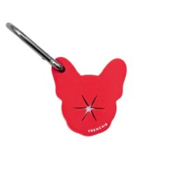 Frenchie Waste Holder -Bandana Buddy Shop Frenchie Bulldog frenchie best waste carrier for poo bags keychain convenient clean up dog accessories red pink white brown Waste Holders 008