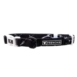 Frenchie Comfort Collar - Black Marble