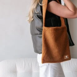 Frenchie Tote Bag - Teddy Brown -Bandana Buddy Shop Teddy Brown 3