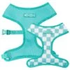 Frenchie Duo Reversible Harness - Aqua -Bandana Buddy Shop aquaproduct140