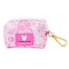 Frenchie Poo Bag Holder - Toile- Pink
