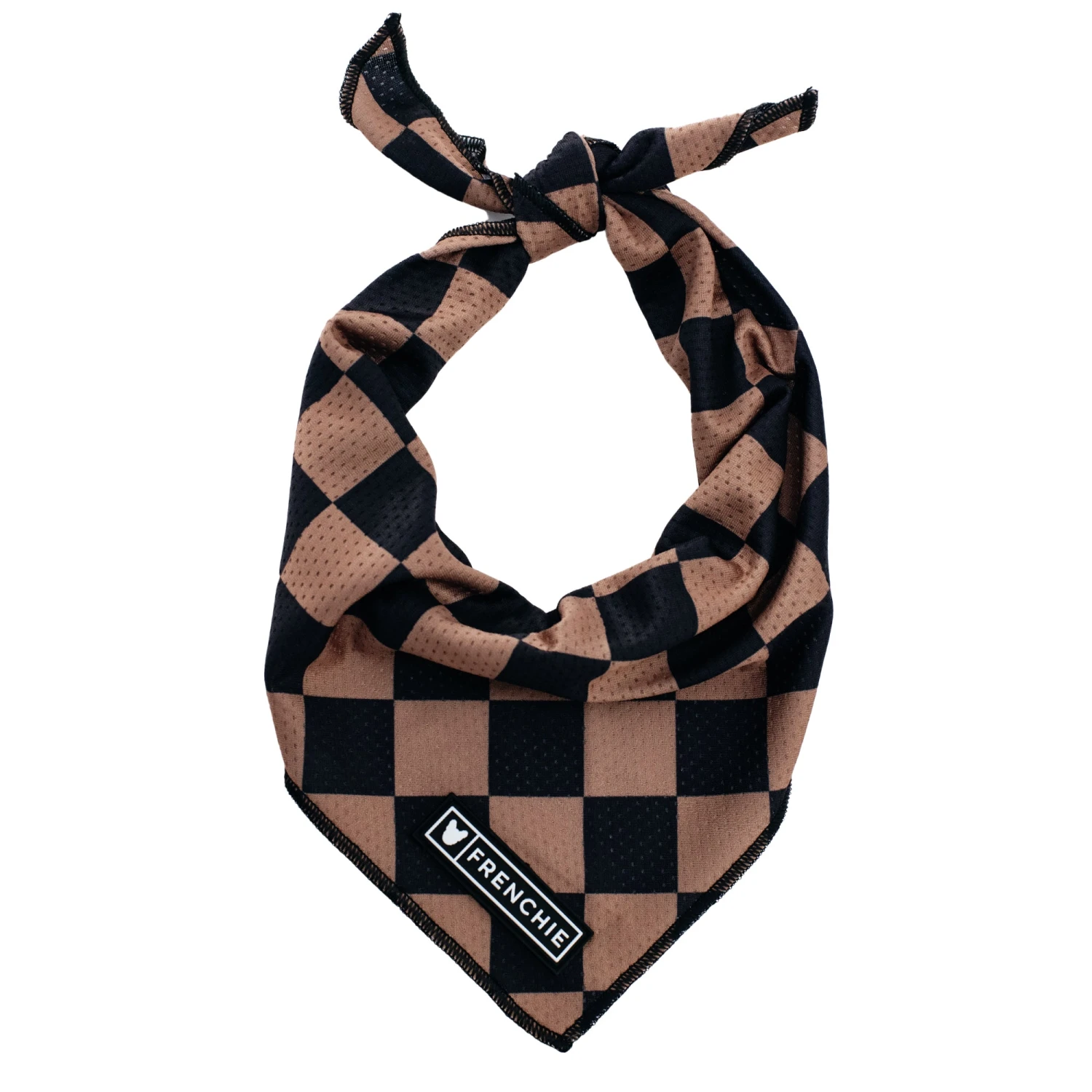 Frenchie Cooling Bandana - Black Checkered 3 Frenchie Cooling Bandana - Black Checkered