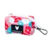 Frenchie Poo Bag Holder - Paradise -Bandana Buddy Shop frenchie bulldog reversible harness leash collar poo bag bandana Paradise 005
