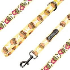 Frenchie Comfort Leash - Burger N Fries