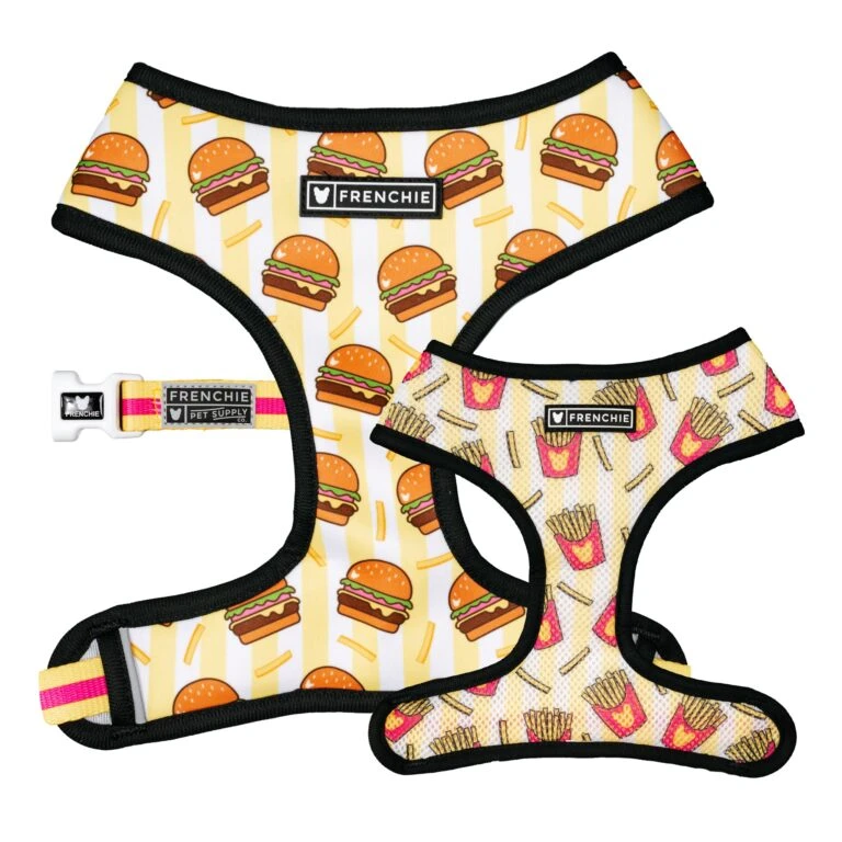 Bandana Buddy Shop 20 Bandana Buddy Shop -Bandana Buddy Shop frenchie duo reversible harness burger n fries 768x768 1