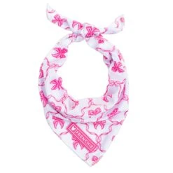 Frenchie Cooling Bandana - Pink Bows