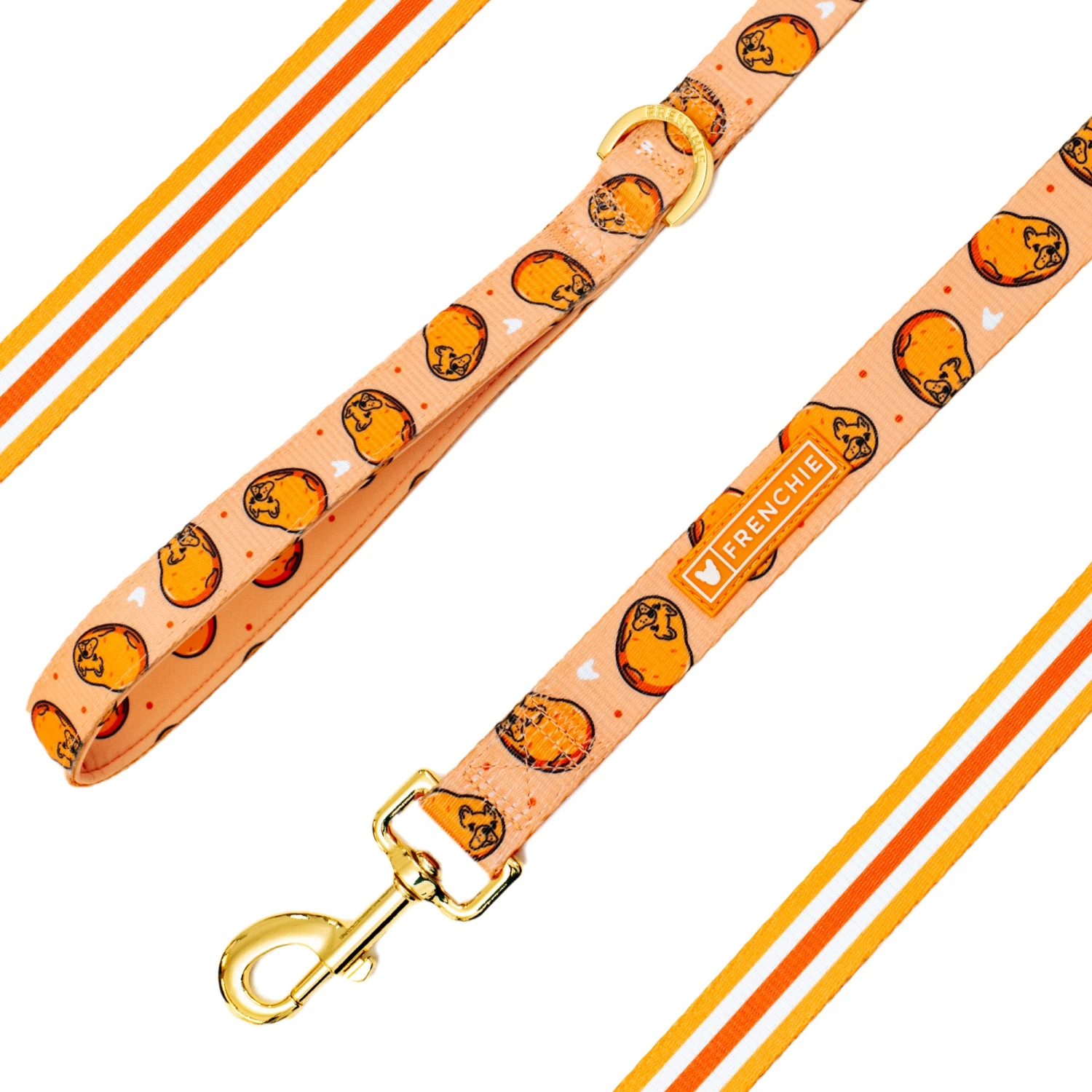 Frenchie Comfort Leash - French Potato 2 Frenchie Comfort Leash - French Potato