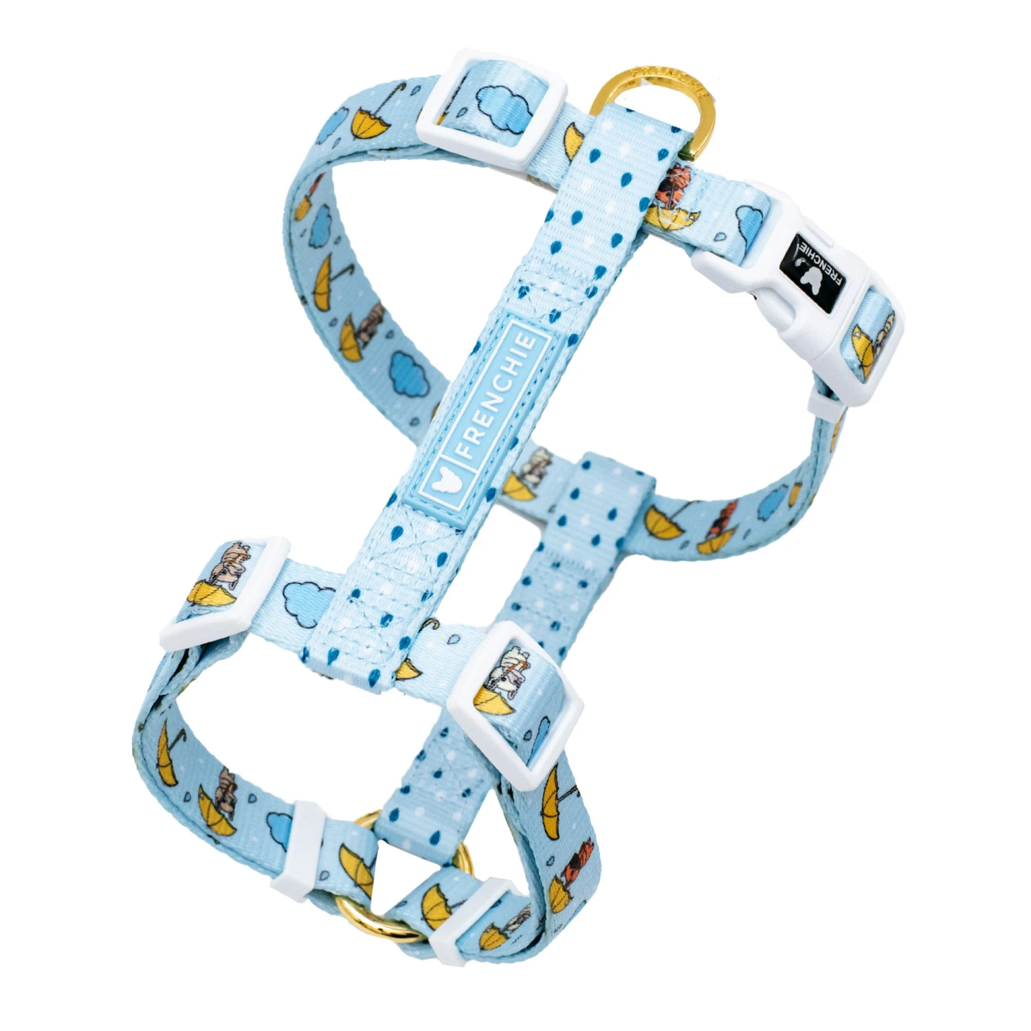 Frenchie Strap Harness - It's Raining Frenchies 3 Frenchie Strap Harness - It's Raining Frenchies